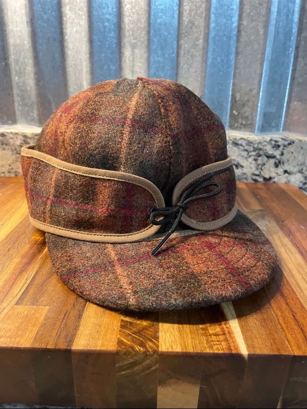 Stormy Kromer GORE-TEX Waterproof Wool Cap Hat Size 6 7/8 Made in USA